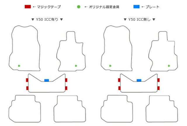 フーガフロアマットPMマットFUGA車1台分フロアマット純正TYPE日産