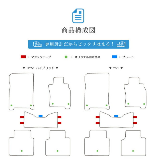 フーガフロアマットSTDマットFUGA車1台分フロアマット純正TYPE日