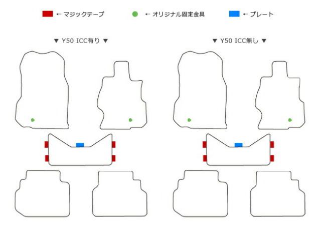 フーガフロアマットSTDマットFUGA車1台分フロアマット純正TYPE日