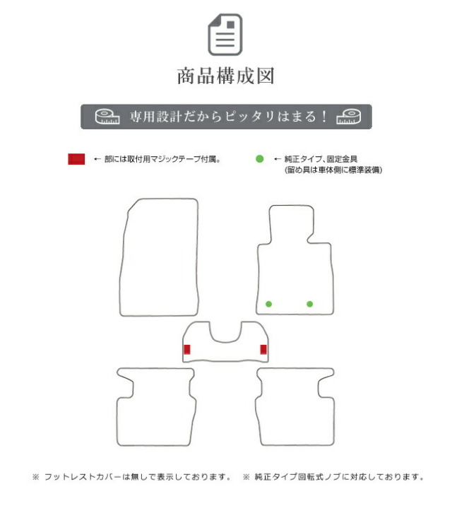 マツダデミオフロアマットLXマットDJ系車1台分フロアマット純正T
