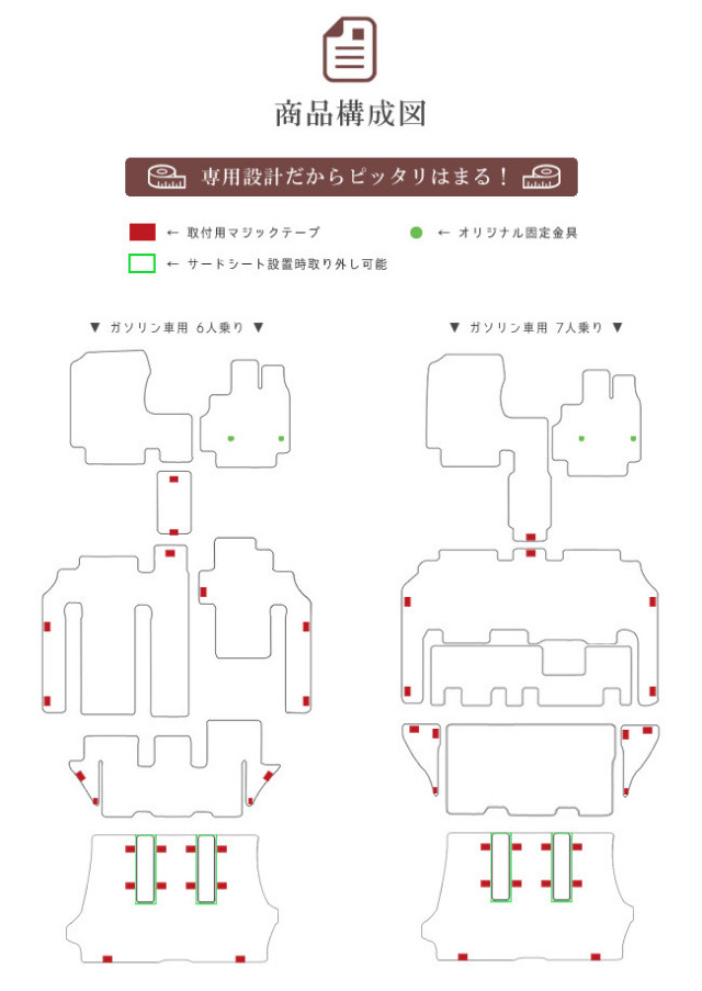 ホンダフリードフロアマットDXマットgb5gb6gb7gb8車1台分フロアマ
