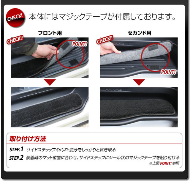 NISSANニッサン日産セレナSERENAサイドステップマットPMマットC2