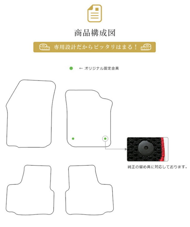 フォルクスワーゲンア0ップ!フロアマットAACHYPMマットカーマット