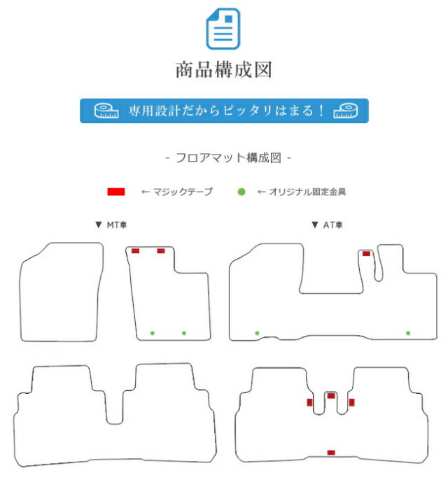 スズキワゴンrWAGONRスティングレーフロアマットラゲッジマットセ
