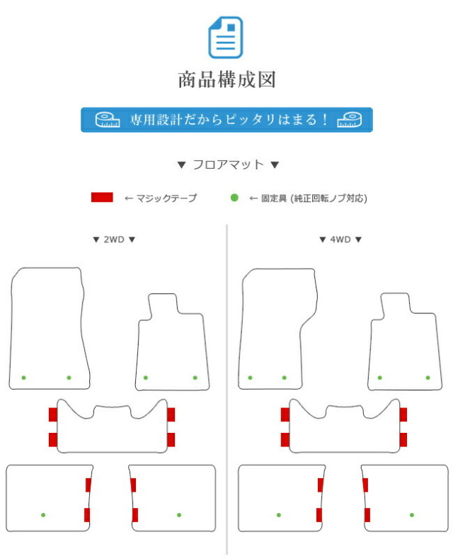 トヨタクラウン220系フロアマットラゲッジマットSTDマットセット