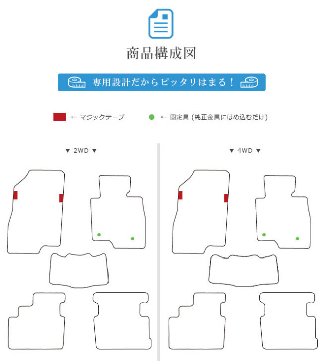 マツダ6セダンフロアマットSTDマットGJ系カーマット純正TYPEMAZD