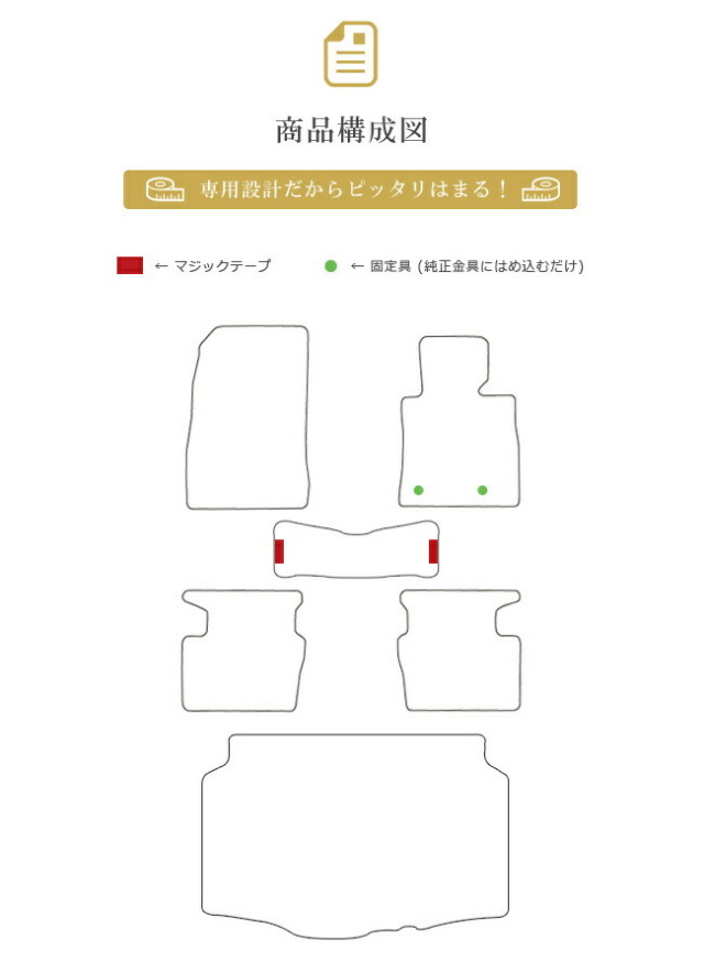 マツダ2フロアマットラゲッジマットセットPMマットDJ系純正TYPEm