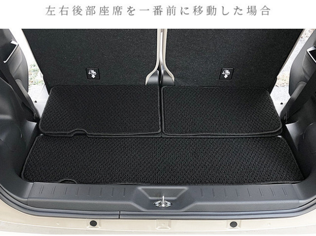 ムーヴキャンバス ラゲッジマット DXマット LA800S LA810S カーマット