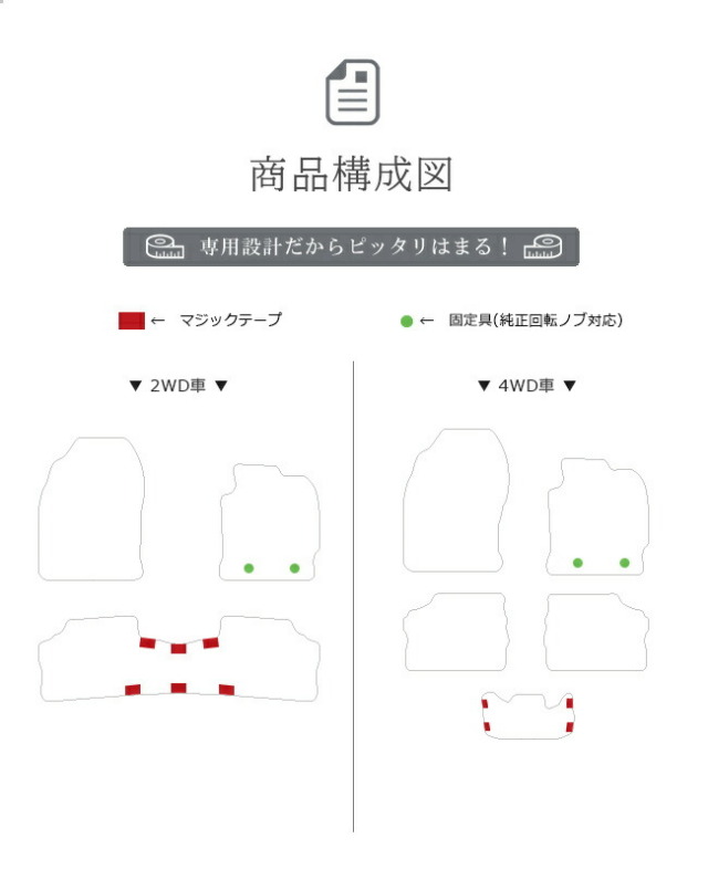 トヨタオーリスフロアマットLXマットH24/8～H27/4～車1台分フロア