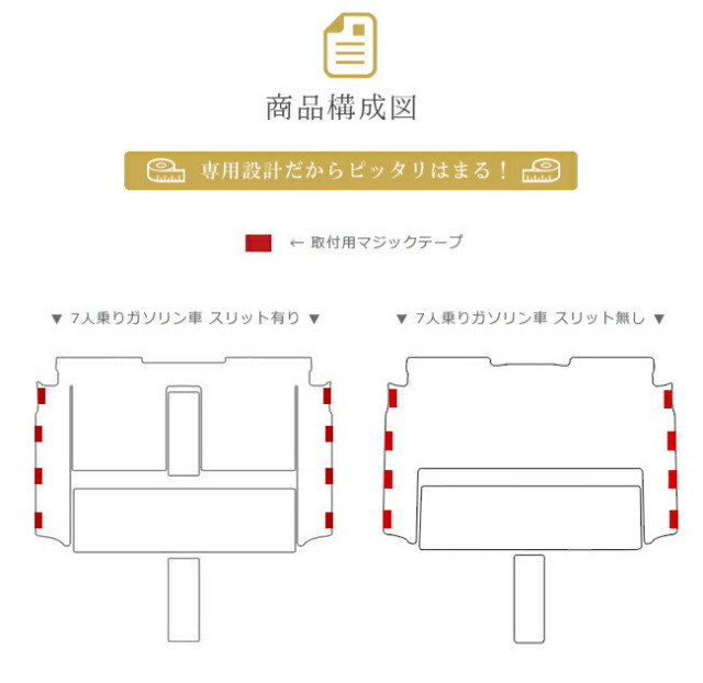 トヨタヴォクシーノア80系VOXYNOAHセカンドラグマットフルカバー