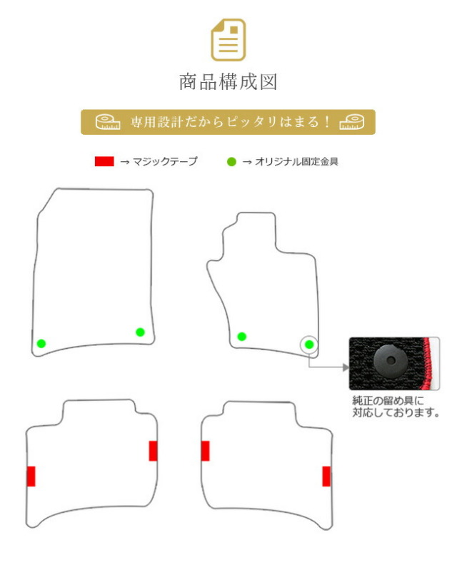 【送料無料】VWトゥアレグ7PPMマットフロアマット純正TYPE