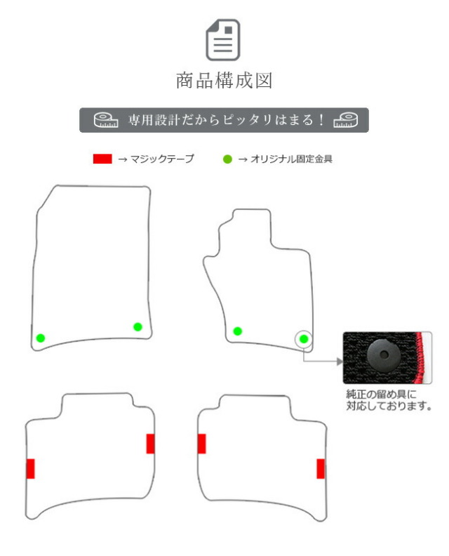 【送料無料】VWトゥアレグ7PLXマットフロアマット純正TYPE