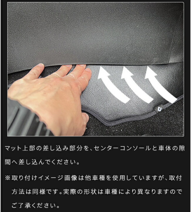 マツダ CX-30 DM系 ガードマット キックガード センターコンソール 下