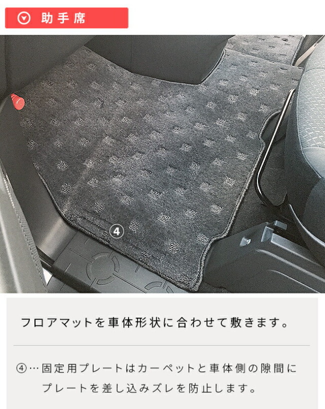 三菱デリカD5フロアマットDXシリーズDELICAd5専用アクセサリーマ