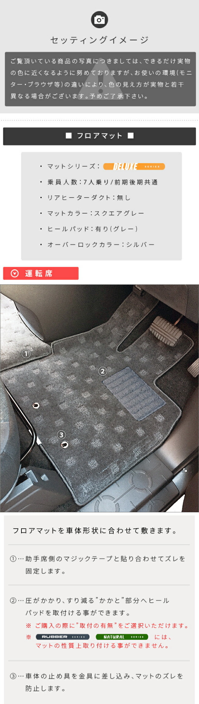 三菱デリカD5マットセットフロアマットラゲッジマットサイドステ