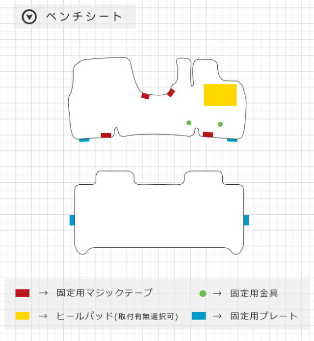 三菱ekスペースフロアマットラゲッジマットセットSTマット車用ア