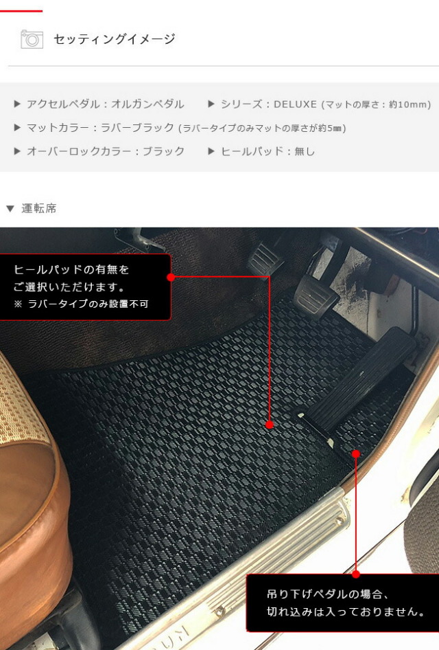 ブルーバードK510フロアマットDXシリーズNISSANBLUEBIRD内装カス
