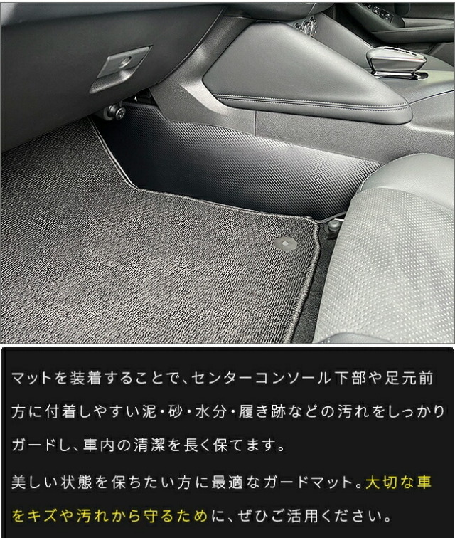 日産フェアレディZガードマットキックガードセンターコンソール下用2