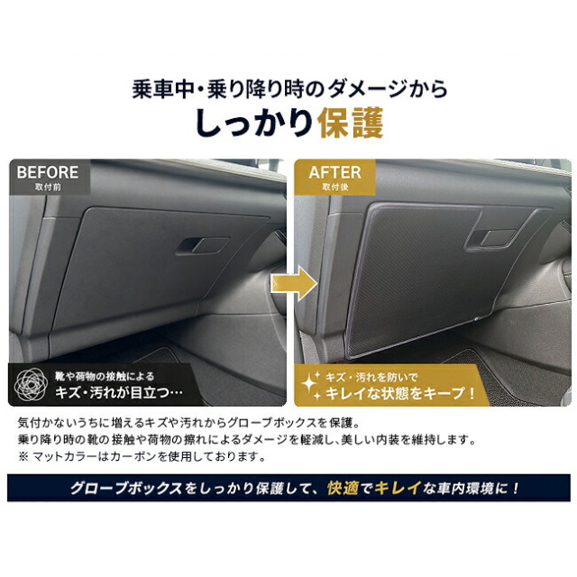 日産キックスグローブボックスガードマット車種専用設計P16系アクセサリー1枚内装カス