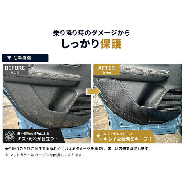 日産キックスリアドアガードマット車種専用設計P16系アクセサリー2枚組内装カスタムパ