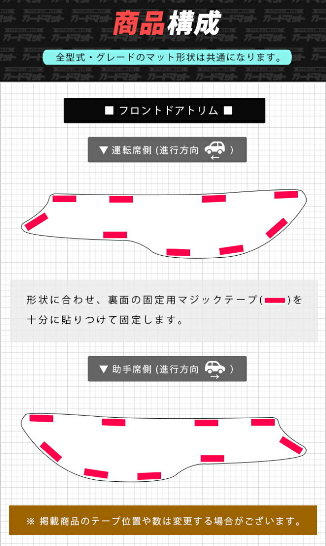 日産キックスe-POWER後期モデル専用キックガードガードマットセッ
