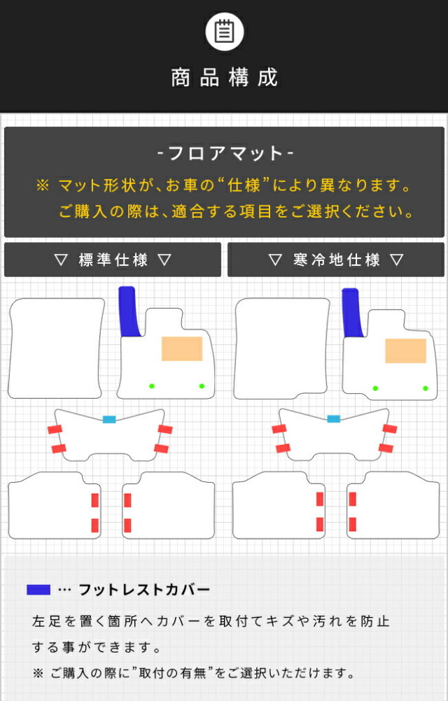 日産オーラフロアマットラゲッジマットDXシリーズ内装カスタムパ