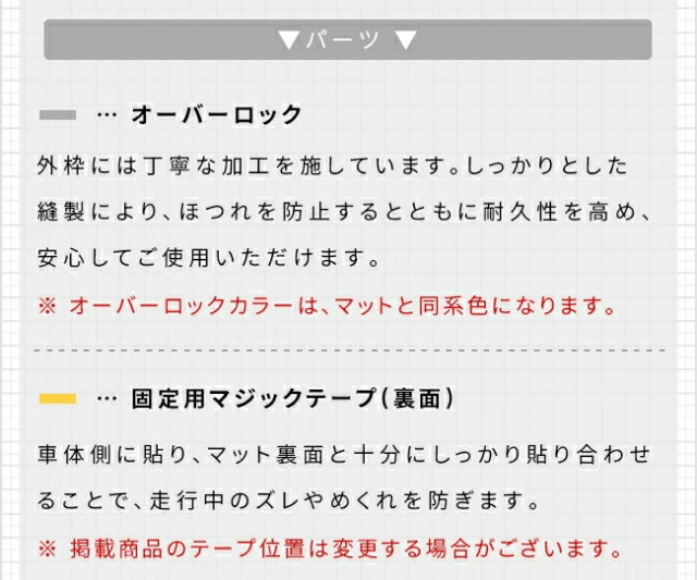 日産ルークスガードマットキックガードグローブボックス用2枚組B