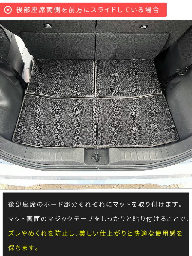 日産ルークスラゲッジマットDXシリーズBB系専用アクセサリー内装