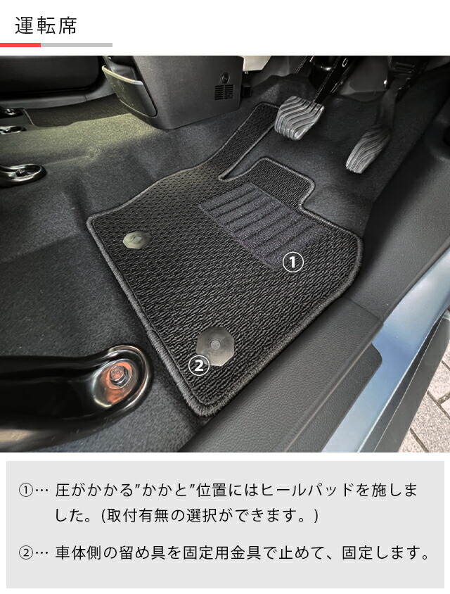 サクラフロアマットDXシリーズ日産専用車用アクセサリー純正TYPE