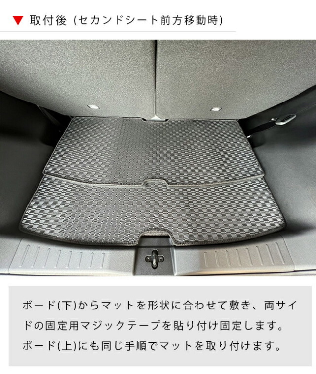 サクララゲッジマットDXシリーズ日産専用車用アクセサリートラン