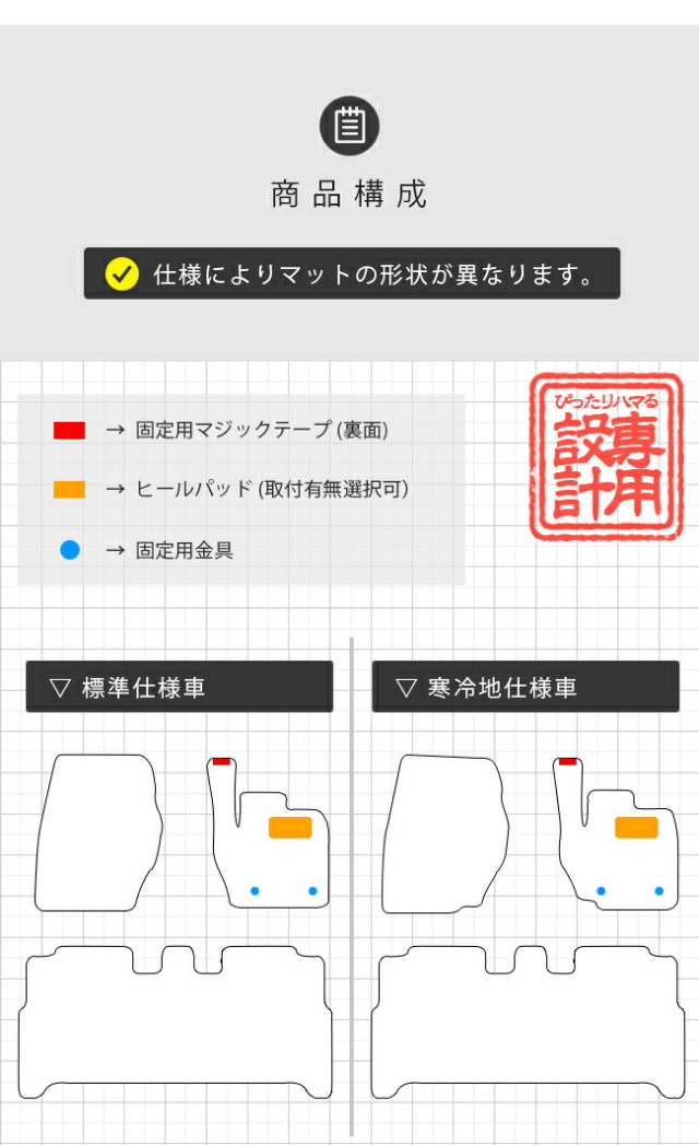 サクラフロアマットDXシリーズ日産専用車用アクセサリー純正TYPE