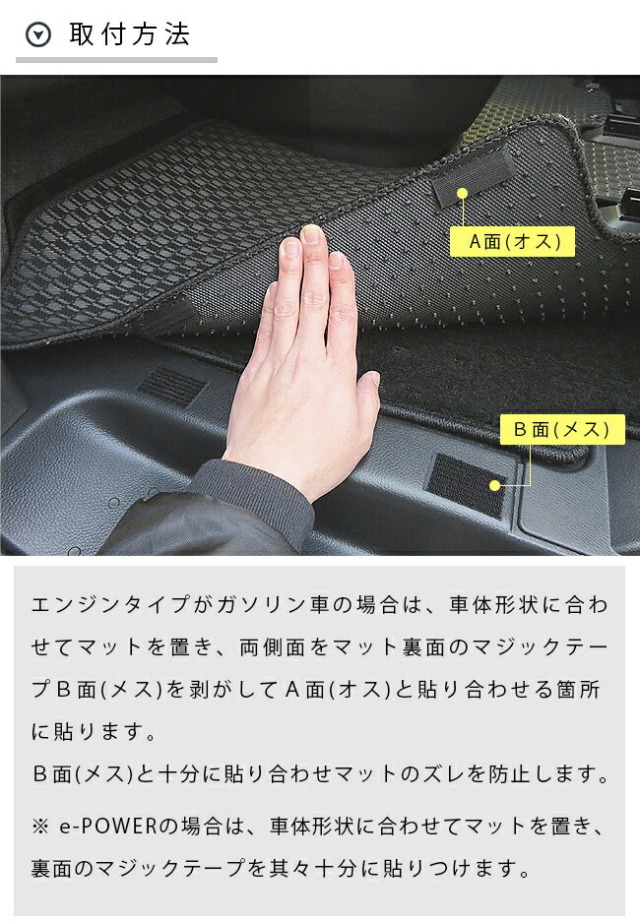 NISSANニッサン日産C27系セレナSERENAフロント一体型ラグマットS