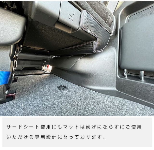 日産セレナC28イーパワーガソリン車ガードマットキックガードサー