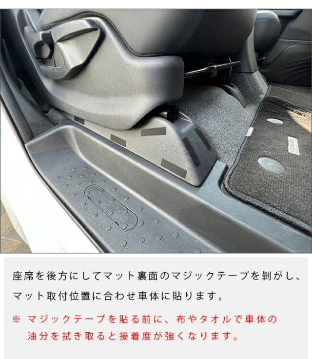 日産セレナC28e-POWER専用ガードマットキックガードフロントサイ