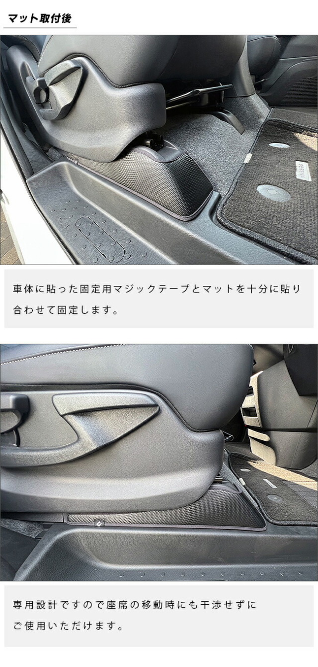 日産セレナC28e-POWER専用ガードマットキックガードフロントサイ