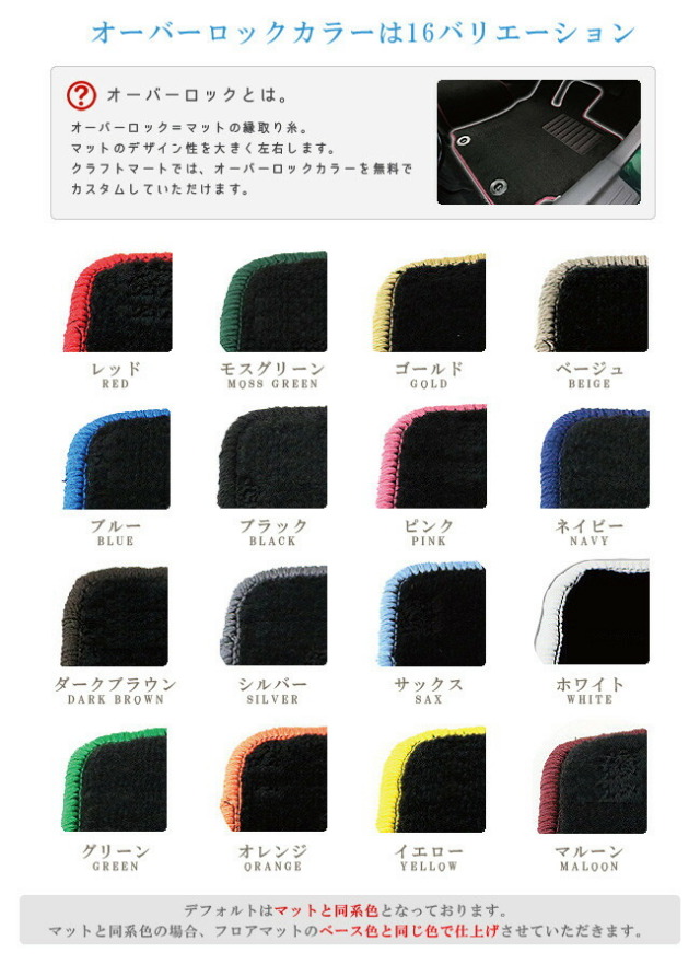 トヨタグランエースフロアマットSTDマットフロアマット純正TYPEカ
