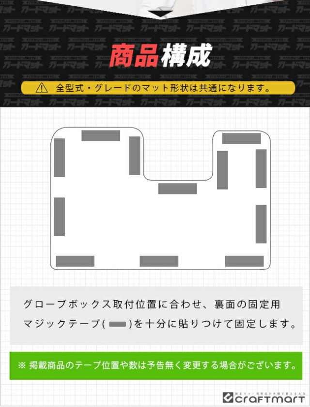 スバルBRZZD8ガードマットキックガードグローブボックス用アクセ