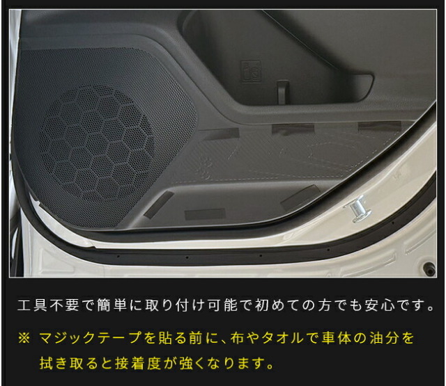 スバルフォレスターガードマットキックガードリアドアトリム用2枚