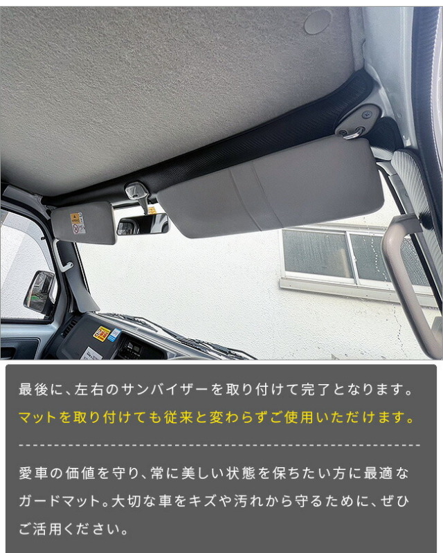 スズキ キャリイ DA16T ガードマット フロントガラス上部用 1枚 MC前