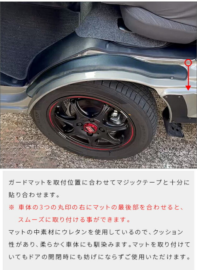 スズキキャリイスーパーキャリイガードマットキックガードインナ