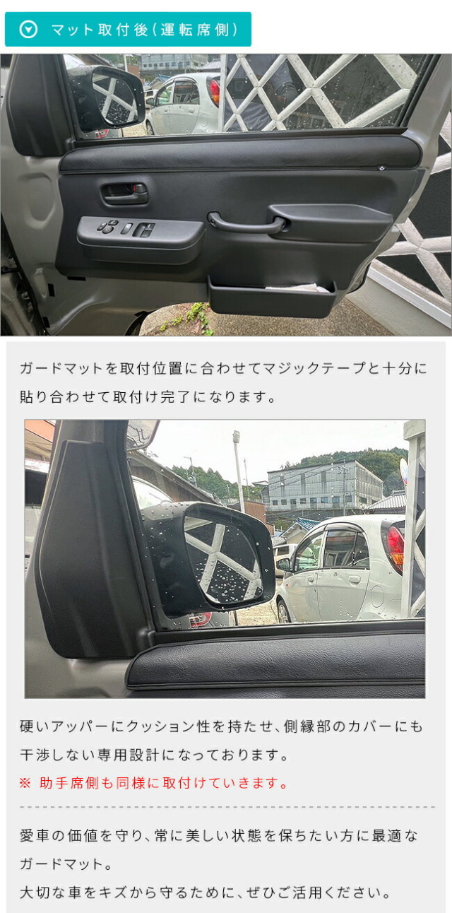 スズキキャリイスーパーキャリイガードマットキックガードアッパ