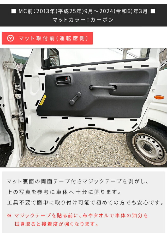 スズキキャリイスーパーキャリイガードマットキックガードアッパ