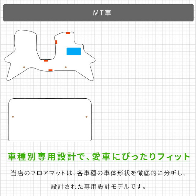スズキエブリイフロアマットSTシリーズDA18V専用内装カスタムパーツアクセサリーエブリイバンマットドレスアップ車種別設計内装保