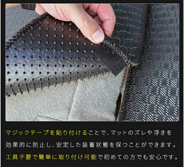 スズキエブリイワゴンロングラゲッジマット後部座席背面付きSTシリーズDA17系内装パー