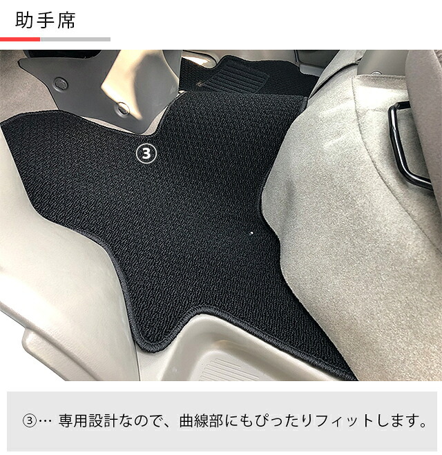 スズキエブリイワゴンDA17WフロアマットDXシリーズカーマットSUZUKIEVERYWAGON内装カス