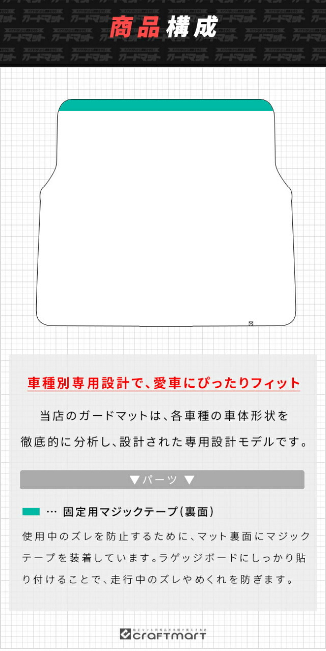 スズキフロンクス3S系バンパーガードマットキックガード専用アク