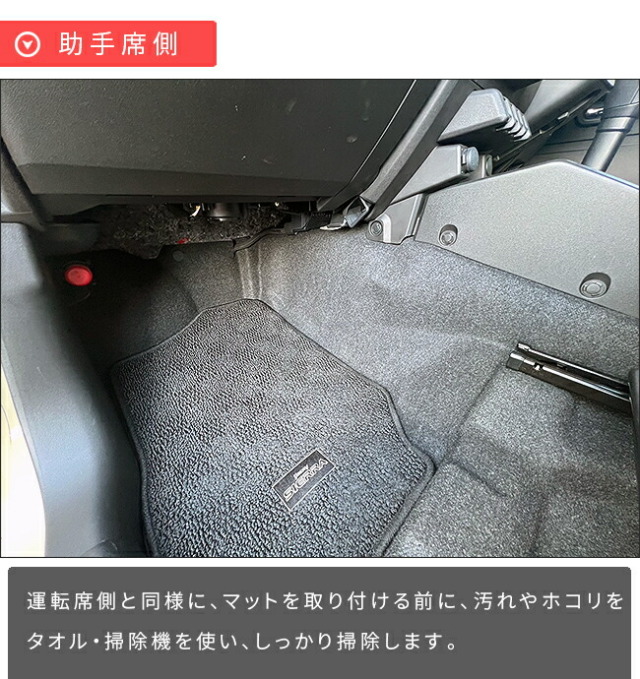 スズキジムニーJB04系AT車センターコンソール下用3枚組キックガー