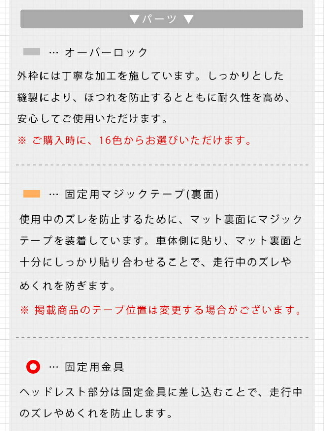 スズキジムニーノマドフロアマット後部座席背面用分割型DXシリー