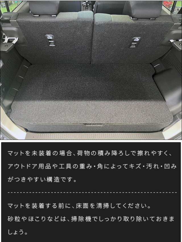 スズキジムニーノマドラゲッジマットラゲッジボックス用DXシリー
