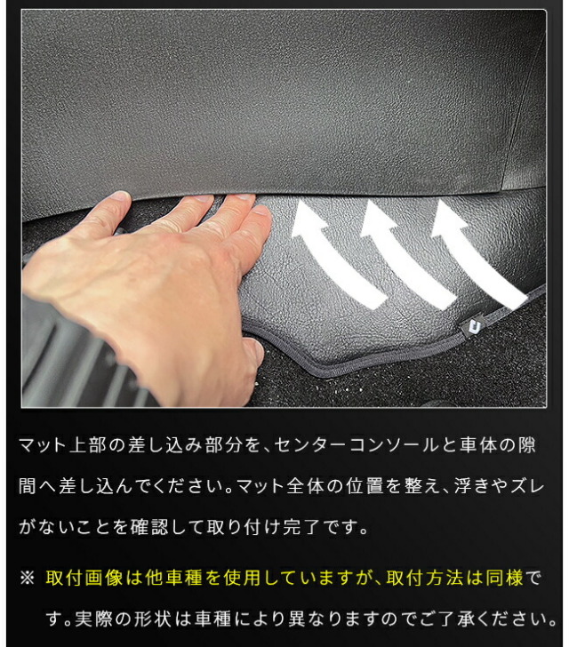 スズキ新型スイフトセンターコンソール下用2枚組キックガードアクセサ